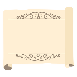 Gemusterter Designkarton PNG-Design