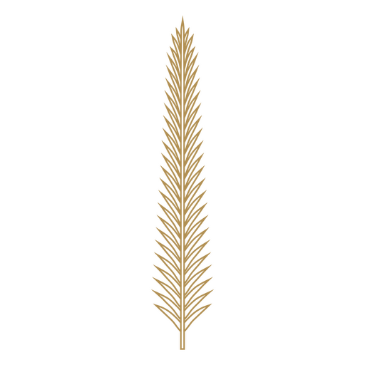 Schalterplatte aus Palmblatt PNG-Design