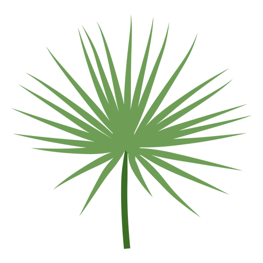 Plant silhouette switch sticker PNG Design