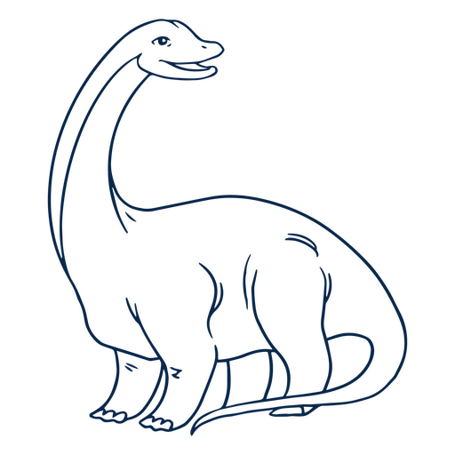 Design PNG E SVG De Dinossauro Gigante Sorridente Para Camisetas