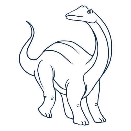 Dinosaurio prehistórico Diseño PNG