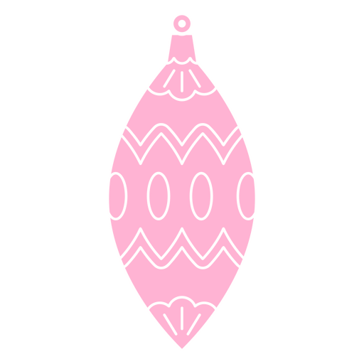 Natal recortado decoração rosa Desenho PNG