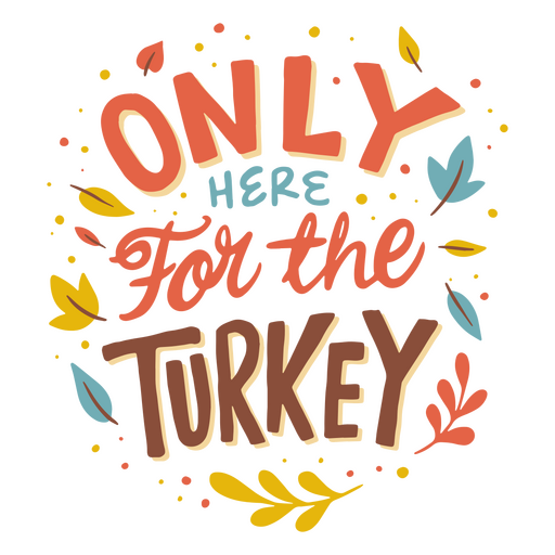 Warm Thanksgiving quotes PNG Design