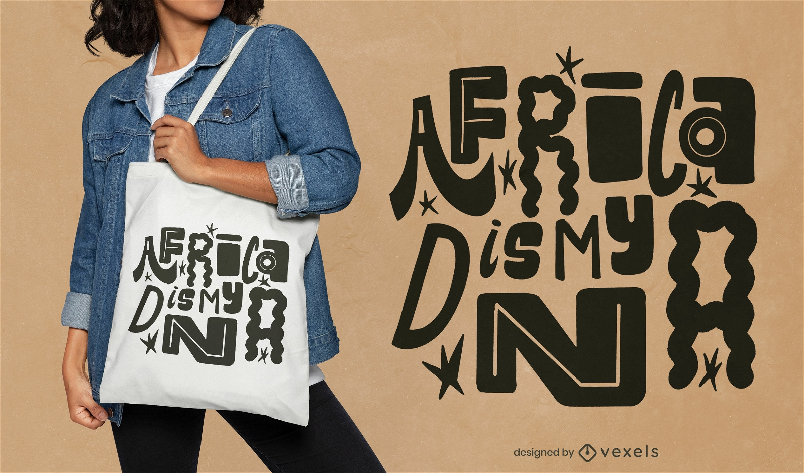 Africa is my DNA tote bag design