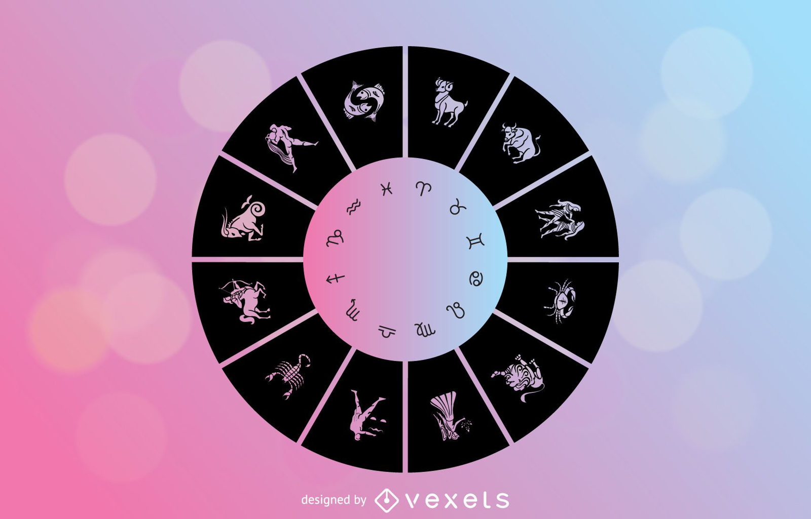 Horoscope Signs Vector - Vector Download