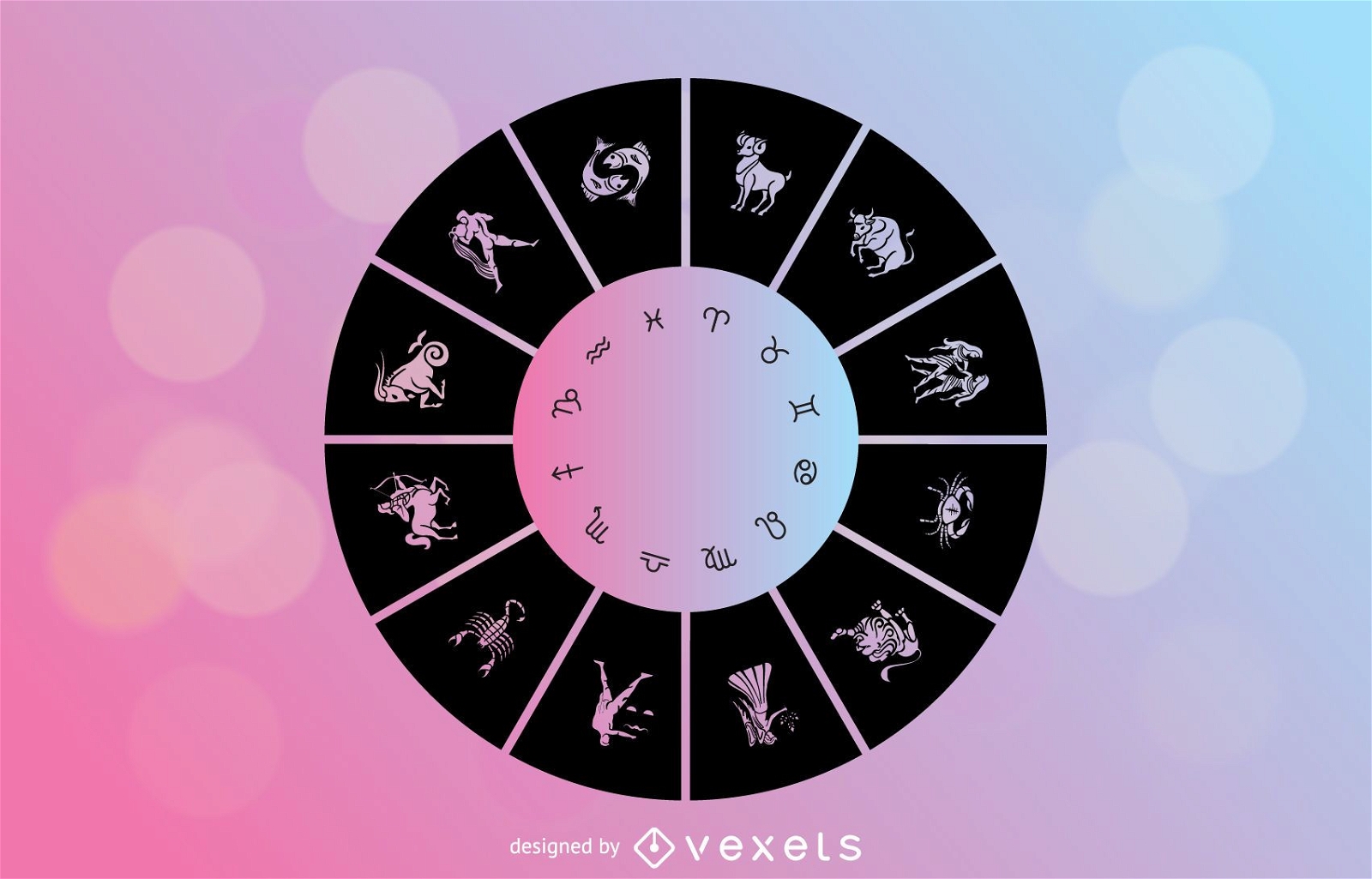 Horoskop Zeichen Vektor