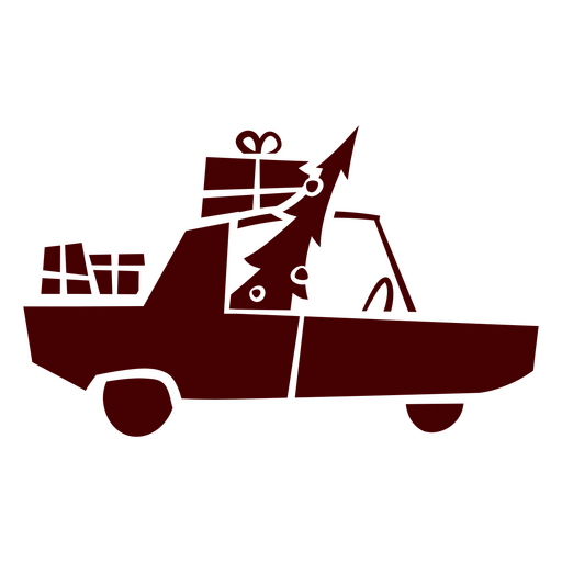 Christmas transportation PNG Design