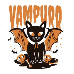 Vampurr PNG Design