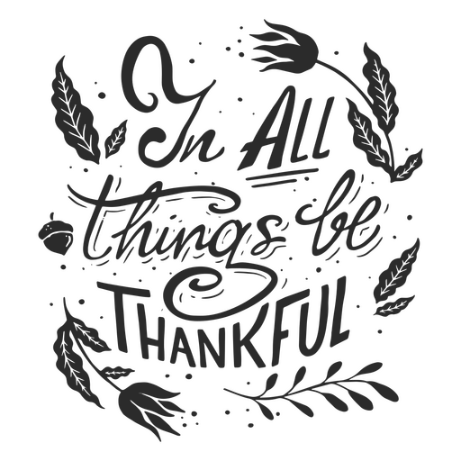 Honoring the traditions of Thanksgiving PNG Design