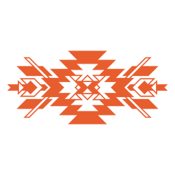 Geometric repetitive polygonal shapes PNG Design