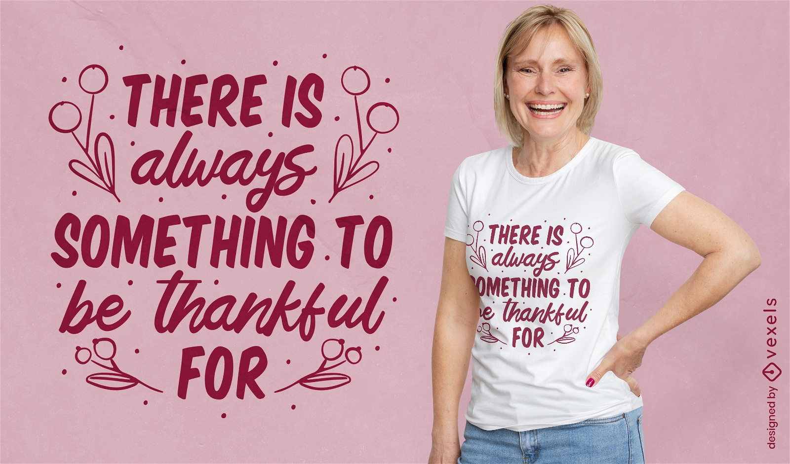 Thankful holiday quote t-shirt design