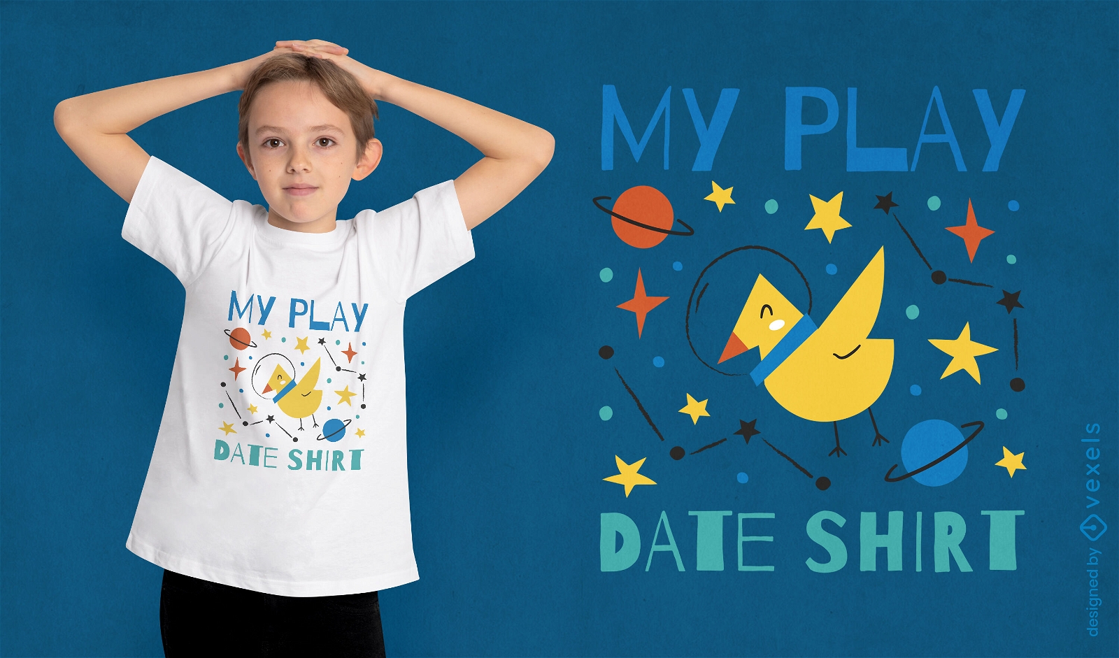 Spielen Sie Date-Shirt-T-Shirt-Design