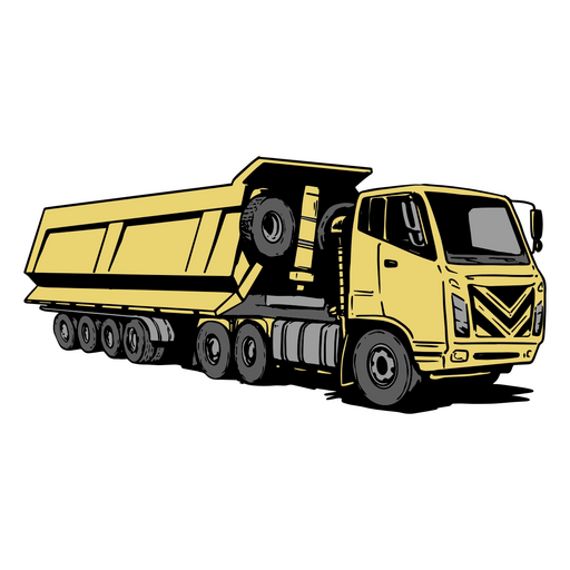 Engineering and construction machinery illustration PNG Design