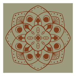 Mandalas for finding inner stillness and peace PNG Design