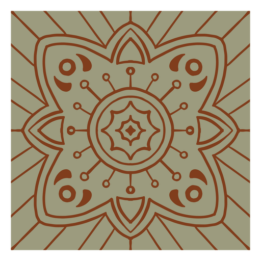 Mandalas para encontrar paz interior e aceitação Desenho PNG