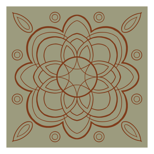 Mandalas for achieving peace of mind PNG Design