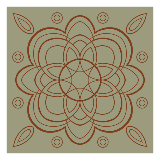 Mandalas para alcançar a paz de espírito Desenho PNG