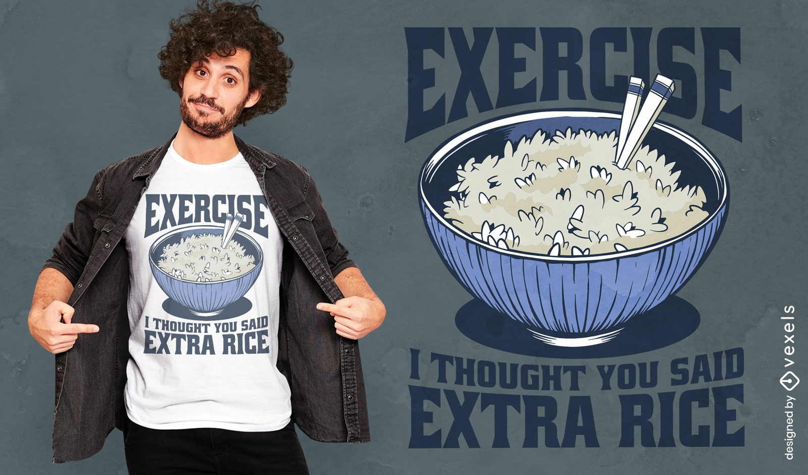 Zus?tzliches Reissch?ssel-T-Shirt-Design