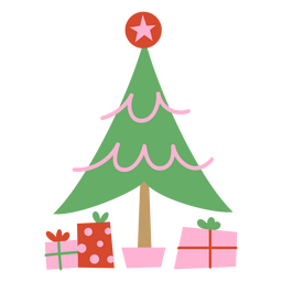 Um presente de Natal para cada membro da família Desenho PNG