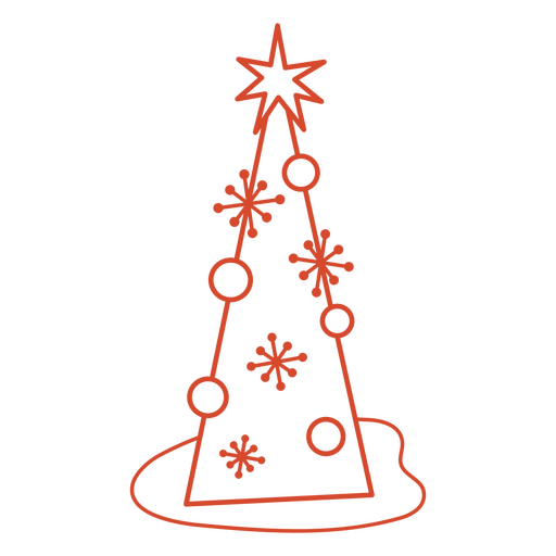 Schöner Weihnachtsbaum bereit, Geschenke zu erhalten PNG-Design