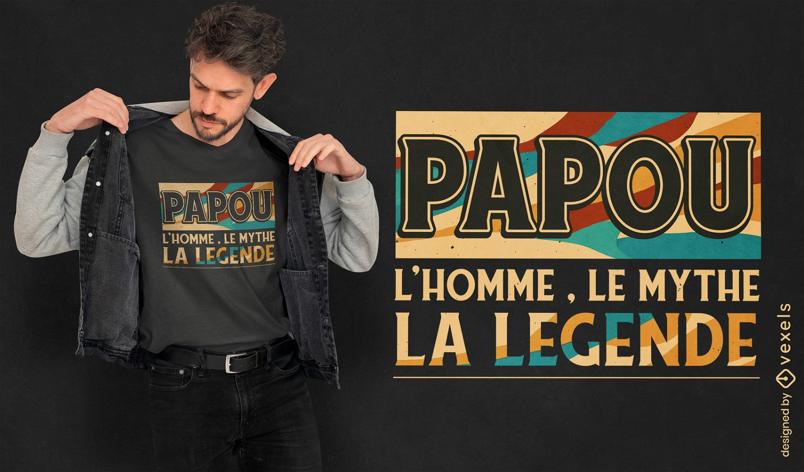 Opa-Legenden-Zitat-T-Shirt-Design