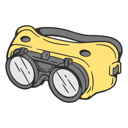 Welding goggles PNG Design