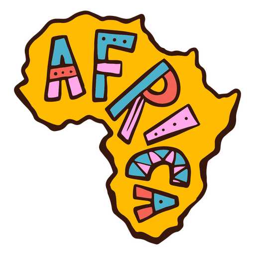 Honremos la belleza de la cultura africana Diseño PNG