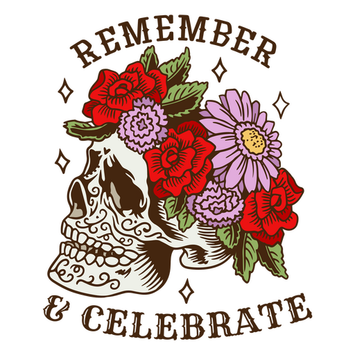 Celebrating the unique Mexican heritage of Day of the Dead PNG Design