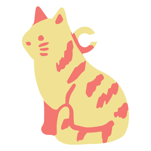 Cat charms jewelry PNG Design