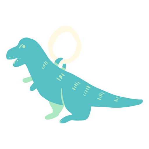 Dinosaur charm jewelry PNG Design