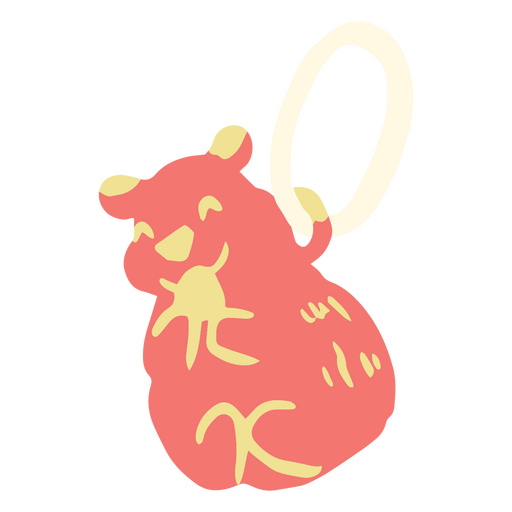 Mouse charm jewelry PNG Design