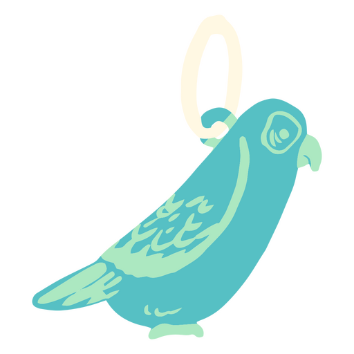 Papagei-Charm-Schmuck PNG-Design