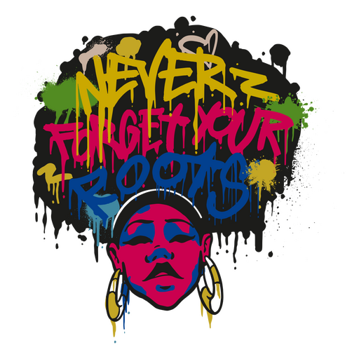 Projeto de citação para comemorar o Mês da História Negra Desenho PNG