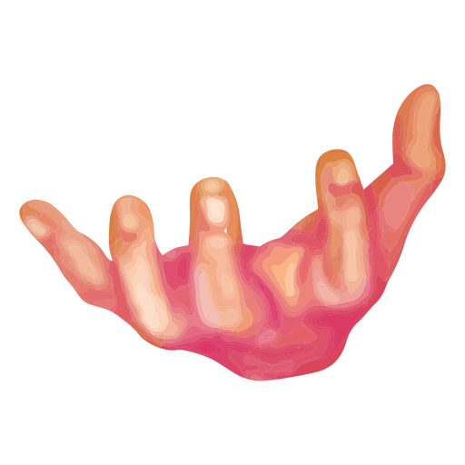 Die Hand, die das Universum hält PNG-Design