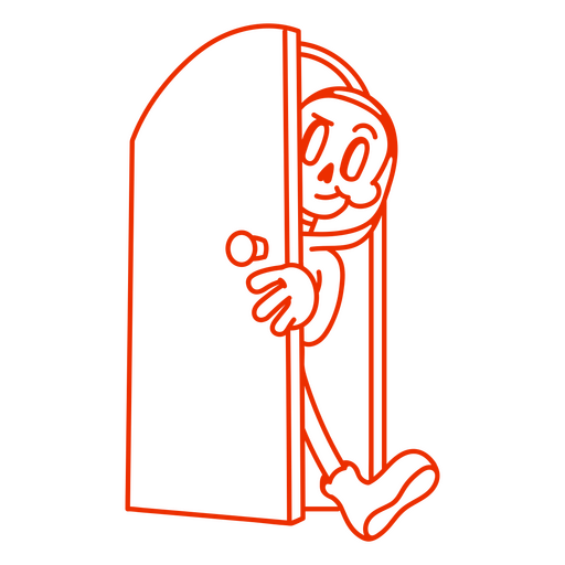 Design Grim Reaper que é engraçado e assustador para o Halloween Desenho PNG