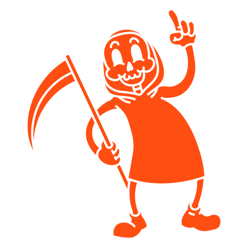 Diseño Grim Reaper perfecto para Halloween Diseño PNG