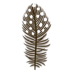 Feather wall graphics sticker PNG Design