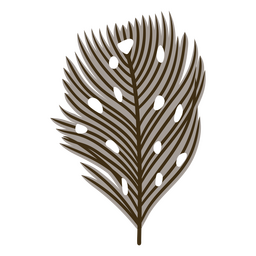 Federwandabzeichen PNG-Design