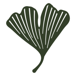 Ginkgo biloba corta plantas Desenho PNG