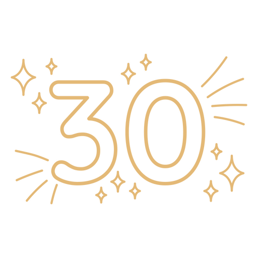 Welcome to 30th year on earth PNG Design
