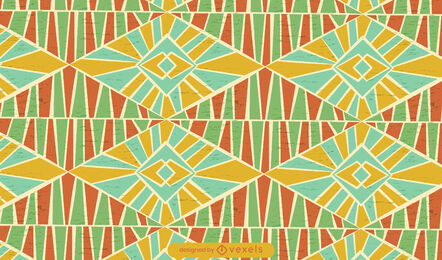 Afrikanisches Kunstmusterdesign