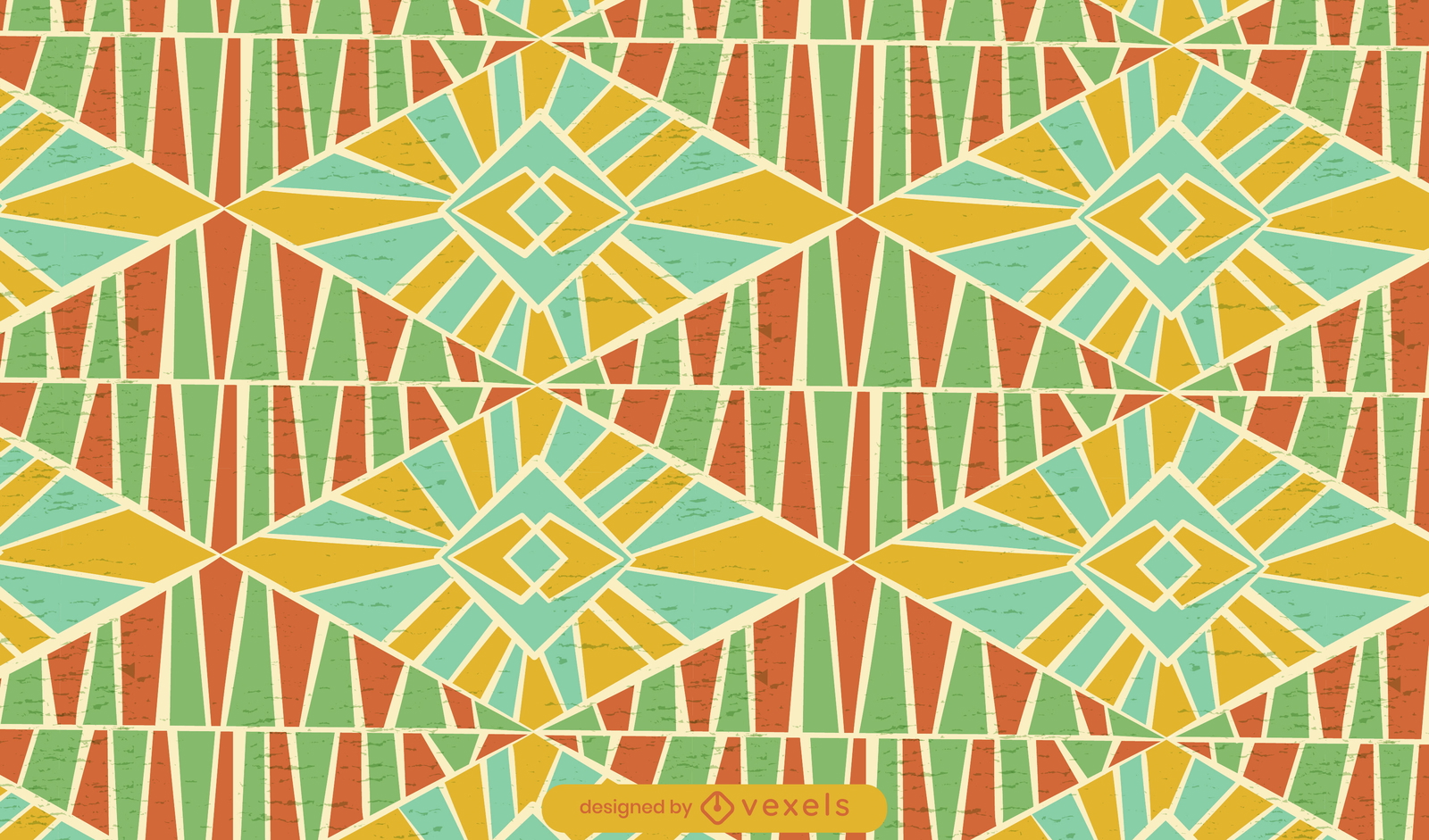 Diseño de patrón de arte africano