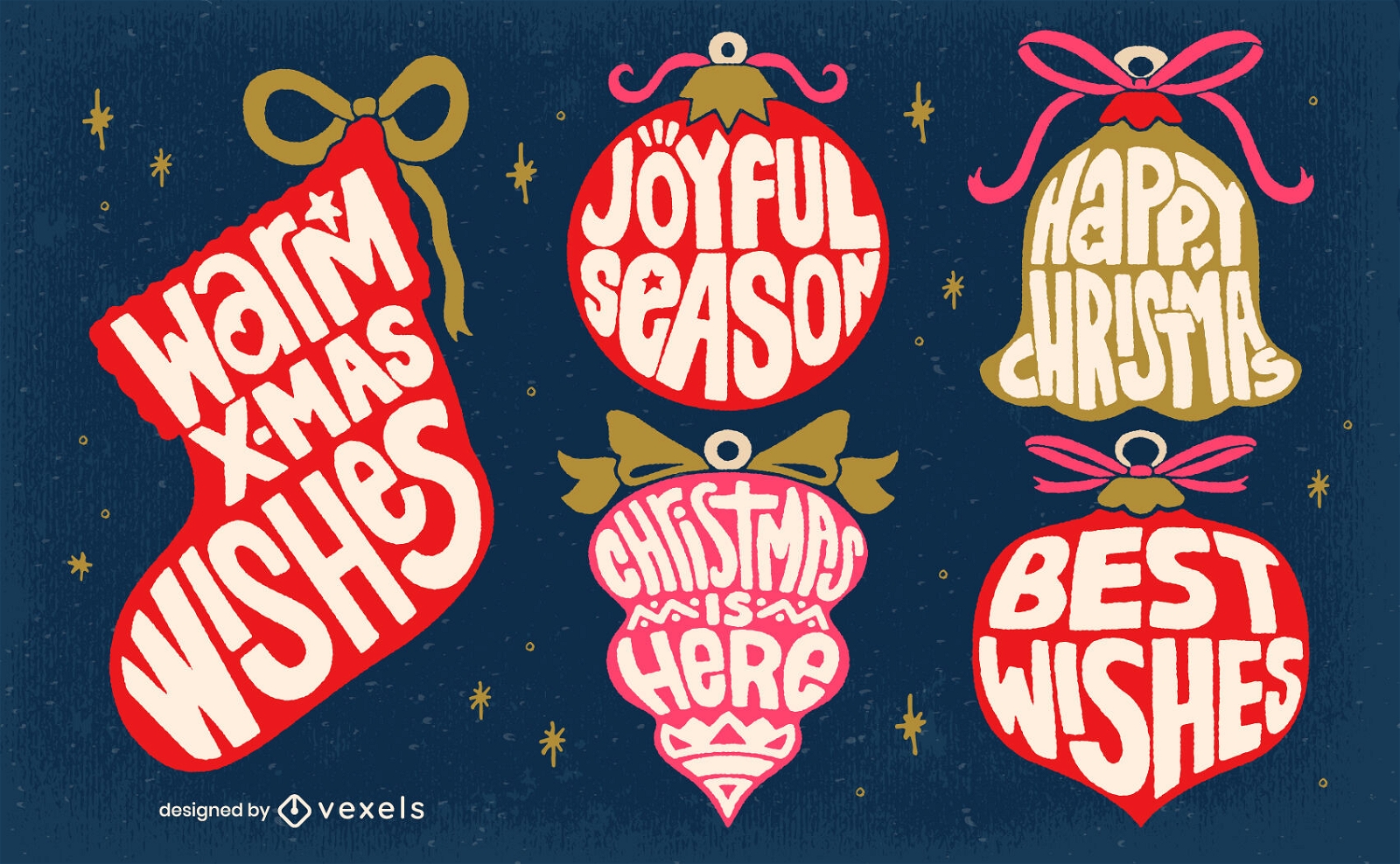 Decorações e citações do feriado de Natal