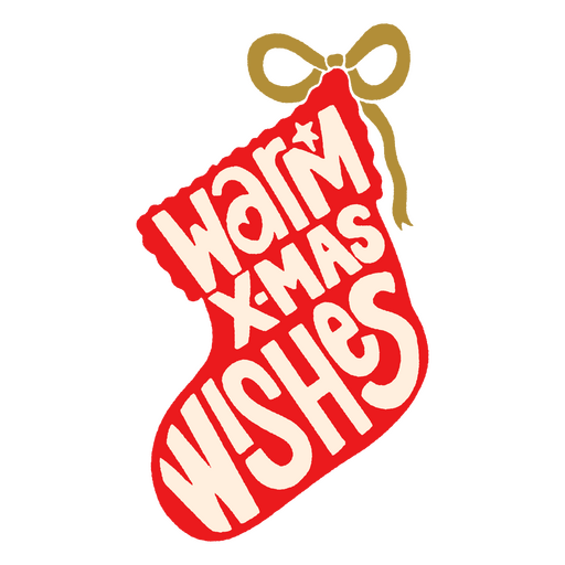 Herzliche Weihnachtswünsche - Schriftzug Zitat PNG-Design