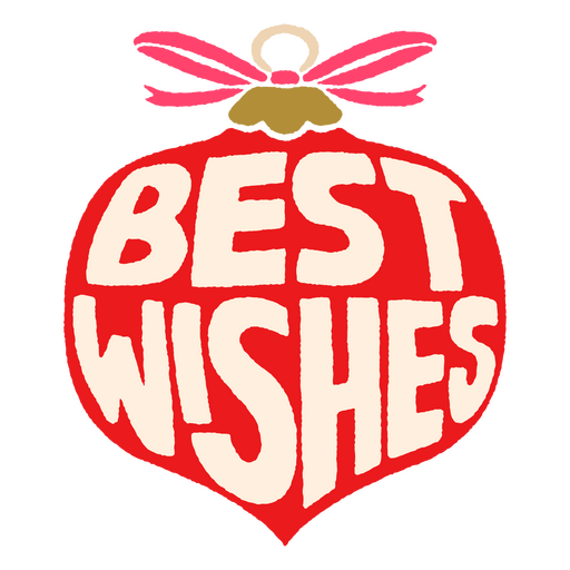 Best wishes- lettering quote PNG Design