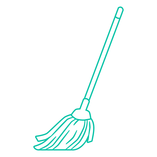 Mop stroke icon PNG Design