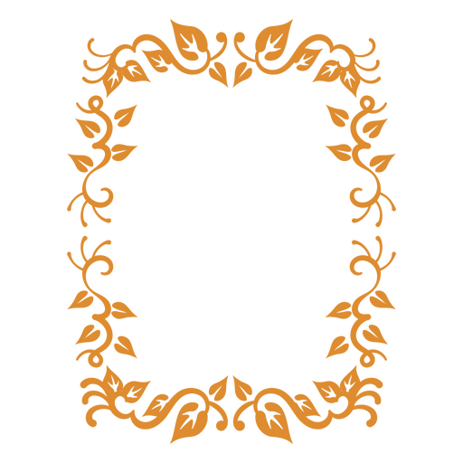 Elegante decoração de parede em estilo vitoriano Desenho PNG