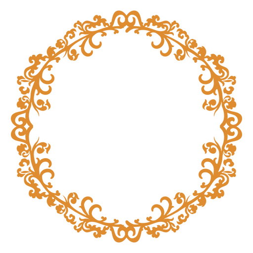 Fancy victorian-style borders PNG Design