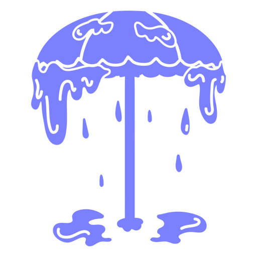 Ein Regenschirm für einen Wasserpark PNG-Design