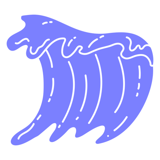 ondas do parque aquático Desenho PNG